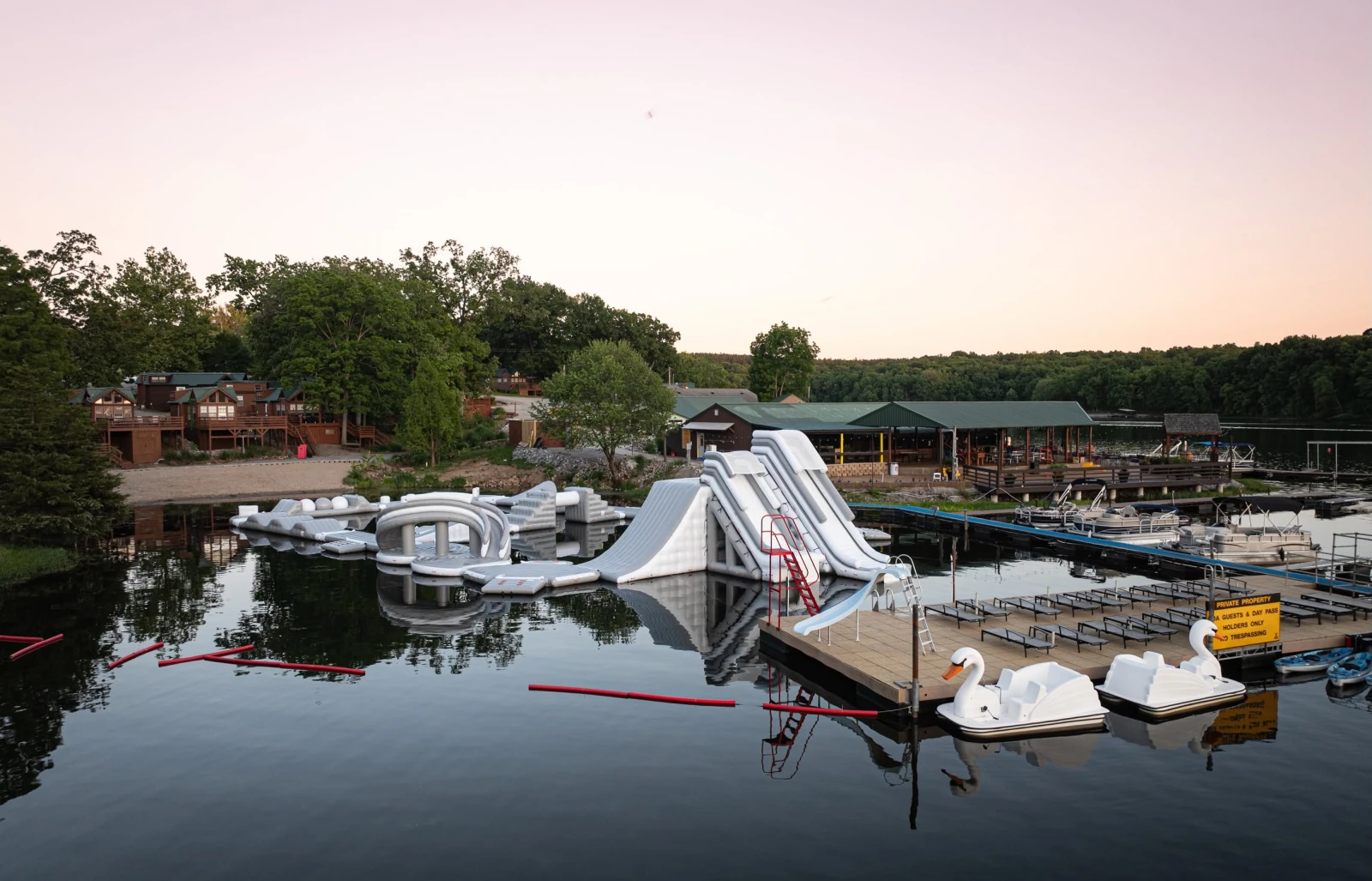 Water park & swim deck