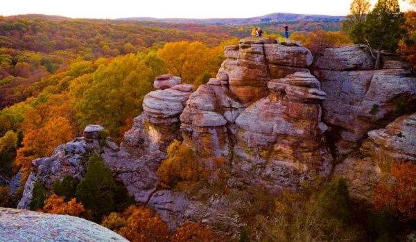 Garden of the Gods in the Shawnee National Forest